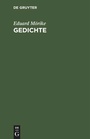 Cover: Gedichte - De Gruyter