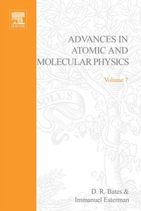 Enlarge image Cover: Advances in Atomic and Molecular Physics - Academic Press