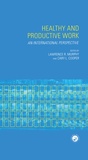 Cover: Healthy and Productive Work - CRC Press