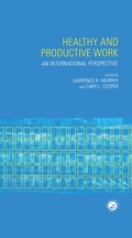 Cover: Healthy and Productive Work - CRC Press