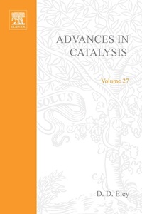 Enlarge image Cover: Advances in Catalysis - Academic Press