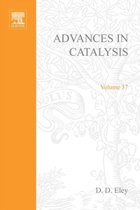 Enlarge image Cover: Advances in Catalysis - Academic Press