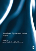 Cover: Sexualities, Spaces and Leisure Studies - Routledge