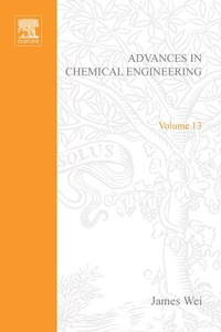 Enlarge image Cover: Advances in Chemical Engineering - Academic Press