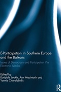 Cover: E-Participation in Southern Europe and the Balkans - Routledge