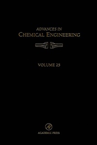 Enlarge image Cover: Advances in Chemical Engineering - Academic Press
