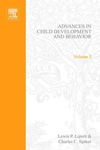 Enlarge image Cover: Advances in Child Development and Behavior - Academic Press
