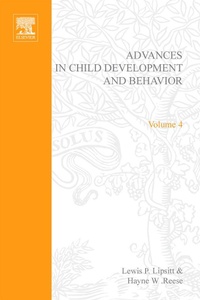 Enlarge image Cover: Advances in Child Development and Behavior - Academic Press
