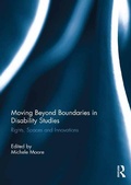 Cover: Moving Beyond Boundaries in Disability Studies - Routledge