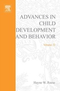 Cover: Adv in Child Development &Behavior V22 - Academic Press