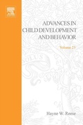 Cover: Adv in Child Development &Behavior V23 - Academic Press
