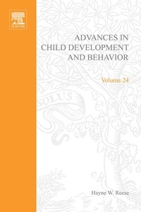 Enlarge image Cover: Advances in Child Development and Behavior - Academic Press