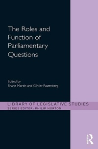 Abbildung von: The Roles and Function of Parliamentary Questions - Routledge