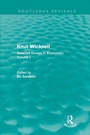 Cover: Knut Wicksell (Routledge Revivals) - Routledge