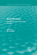 Cover: Knut Wicksell (Routledge Revivals) - Routledge