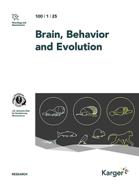 Abbildung von: Brain, Behavior and Evolution - S. Karger