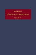 Cover: Advances in Ecological Research - Academic Press