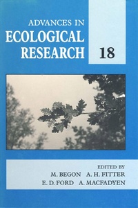 Enlarge image Cover: Advances in Ecological Research - Academic Press