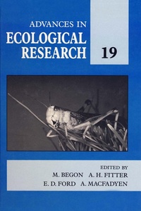 Abbildung von: Advances in Ecological Research - Academic Press