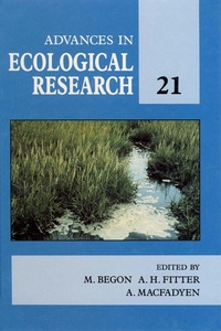 Abbildung von: Advances in Ecological Research - Academic Press