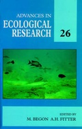 Cover: Advances in Ecological Research: Volume 26 - Academic Press