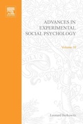 Cover: Advances in Experimental Social Psychology - Academic Press
