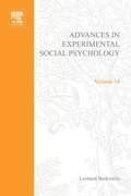 Cover: Advances in Experimental Social Psychology - Academic Press