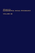 Cover: Advances in Experimental Social Psychology - Academic Press