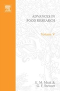 Cover: Advances in Food Research Volume 5 - Academic Press
