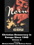 Cover: Christian Democracy in Europe Since 1945 - Routledge