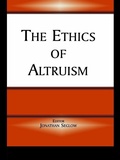 Cover: The Ethics of Altruism - Routledge