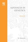 Cover: Advances in Genetics - Academic Press