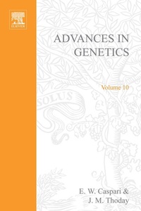 Enlarge image Cover: Advances in Genetics - Academic Press