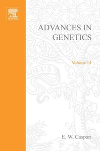 Enlarge image Cover: Advances in Genetics - Academic Press