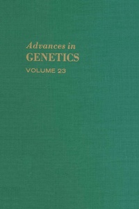 Enlarge image Cover: Advances in Genetics - Academic Press