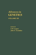 Cover: Advances in Genetics - Academic Press