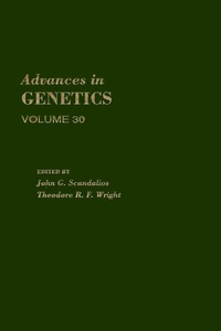 Enlarge image Cover: Advances in Genetics - Academic Press