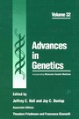 Cover: Advances in Genetics - Academic Press