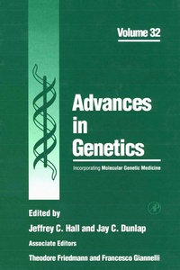 Enlarge image Cover: Advances in Genetics - Academic Press