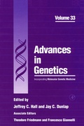 Cover: Advances in Genetics - Academic Press
