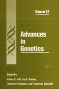 Cover: Advances in Genetics - Academic Press