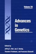 Cover: Advances in Genetics - Academic Press