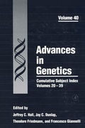 Cover: Cumulative Subject Index, Volumes 20-39 - Academic Press