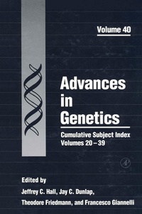 Enlarge image Cover: Cumulative Subject Index, Volumes 20-39 - Academic Press