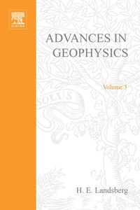 Enlarge image Cover: Advances in Geophysics - Academic Press