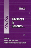 Cover: Advances in Genetics: Volume 37 - Academic Press