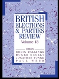 Cover: British Elections & Parties Review - Routledge