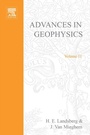 Cover: Advances in Geophysics - Academic Press