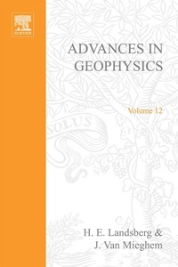 Enlarge image Cover: Advances in Geophysics - Academic Press