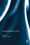 Cover: Society and HRM in China - Routledge